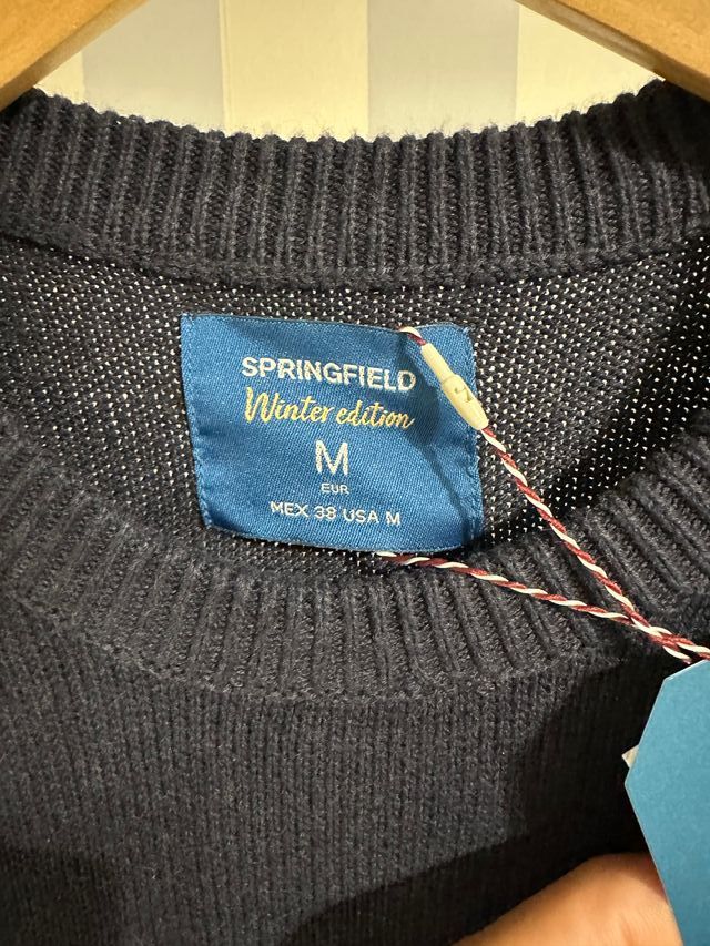 Jersey Springfield cuello redondo Talla M