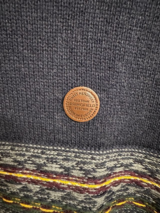 Jersey Springfield cuello redondo Talla M