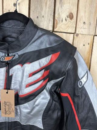 CHAQUETA T-L DE MOTO GARIBALDI O1E NEGRA 1