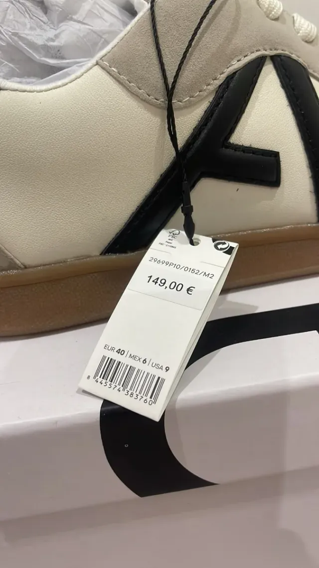 ZAPATILLAS UNISEX ADOLFO DOMÍNGUEZ  Talla 40