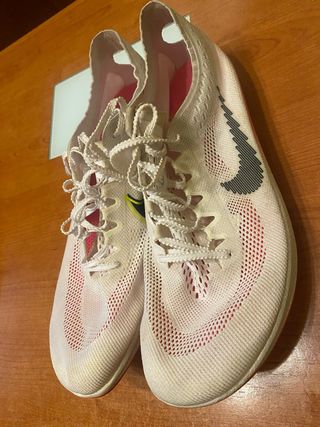 Zapatillas Nike Zoom Rival Blancas Rosas