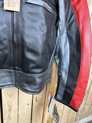 CHAQUETA T-XL MOTO GARIBALDI BLUE BIKER NEGRO