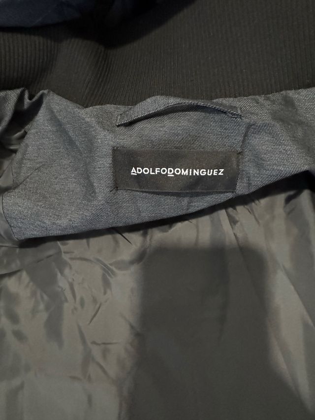 Abrigo largo gris negociable