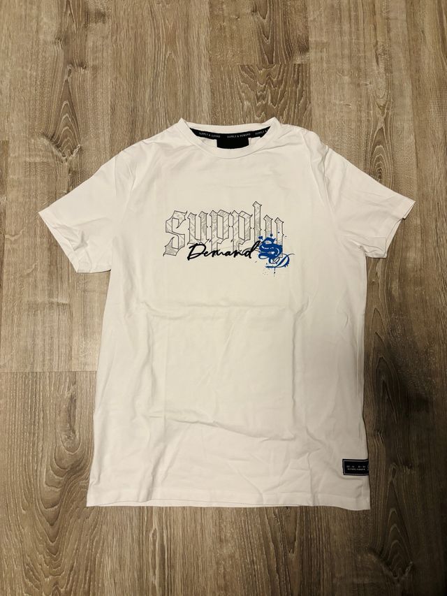 Camiseta Supply & Demand Blanca Talla M