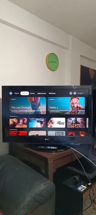 TV LG LCD 42 Negro TDT integrado + chromcast