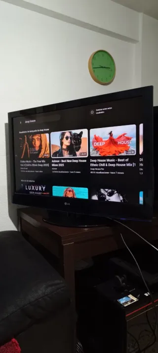 TV LG LCD 42 Negro TDT integrado + chromcast