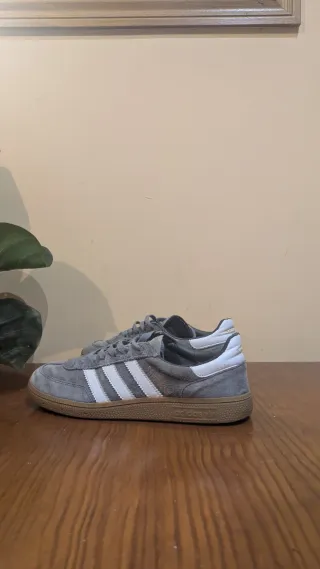 Adidas Spezial Talla 42 Gris/Blanco