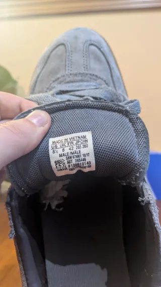 Adidas Spezial Talla 42 Gris/Blanco