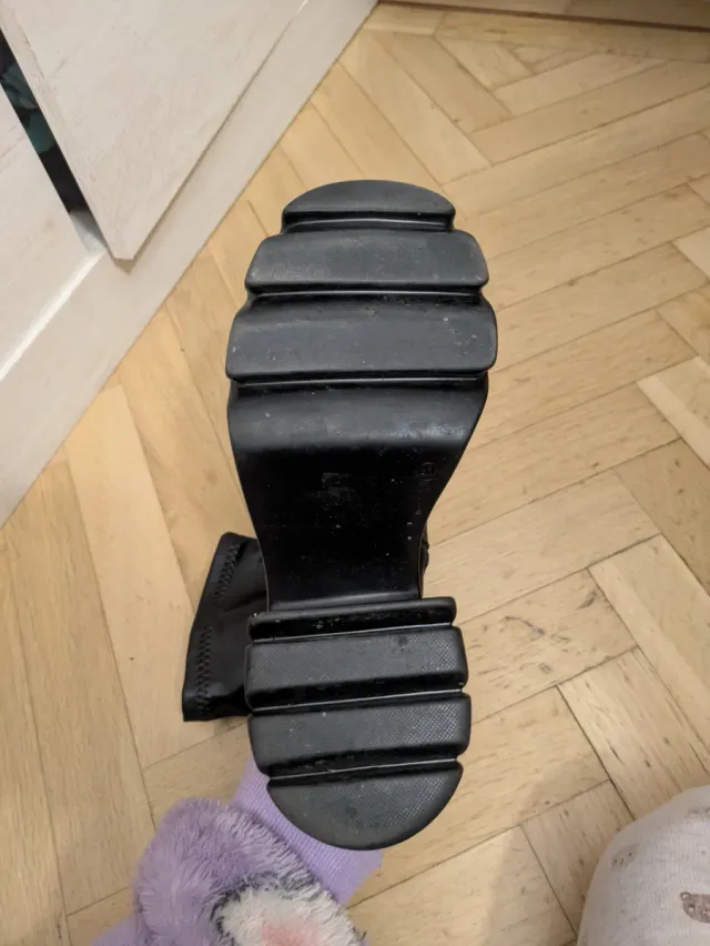 Botas negras plataforma talla 41