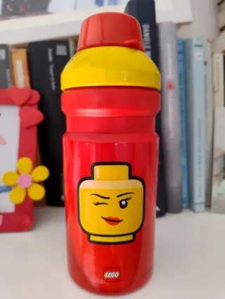 Borraccia Lego Bambino Rossa e Gialla