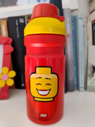 Borraccia Lego Bambino Rossa e Gialla