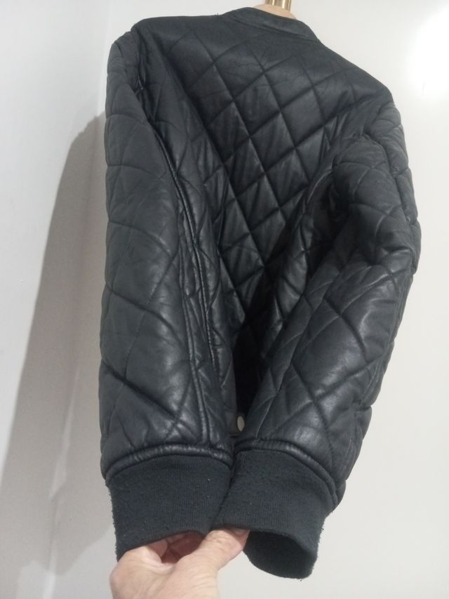 Chaqueta acolchada Zara negra