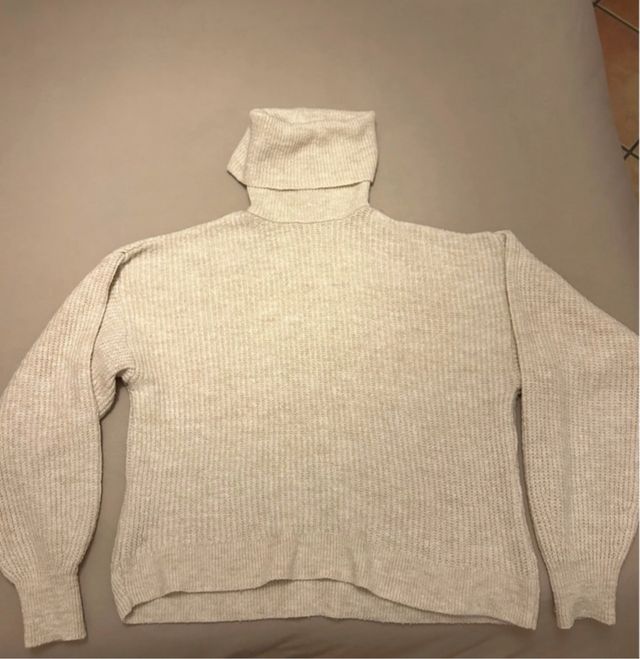 Pack 2 jerséis grises cuello alto