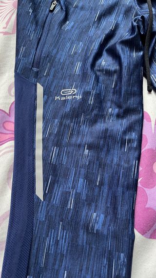 Mallas deportivas Kalenji azules y multicolor