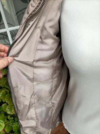 Anorak grueso beige