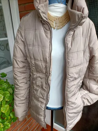 Anorak grueso beige