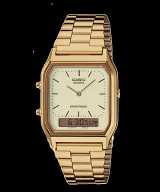CASIO VINTAGE EDGY DORADO/ OFERTA FLASH
