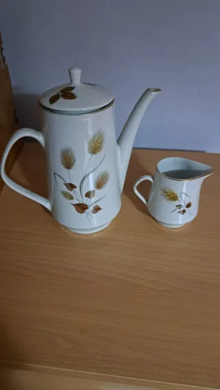 Cafetera y lechera Santa Clara