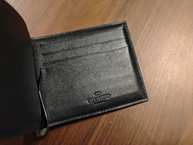 VALENTINO GARAVANI - Cartera de Lona/Piel con clip