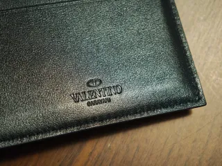 VALENTINO GARAVANI - Cartera de Lona/Piel con clip