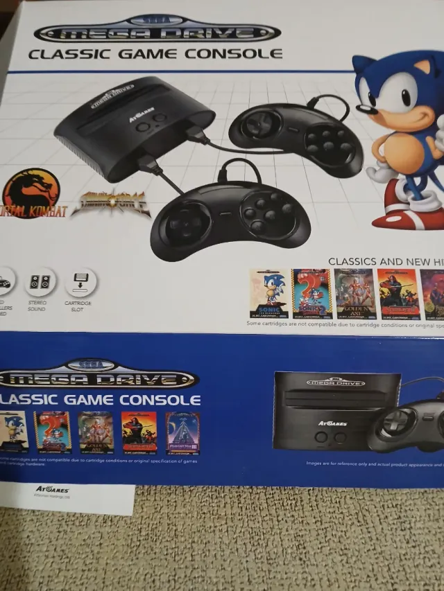 Consola AtGames Mega Drive Negra