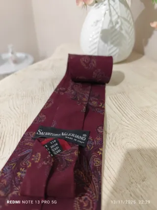 Cravatta Salvatore Valeriano Seta Nuova