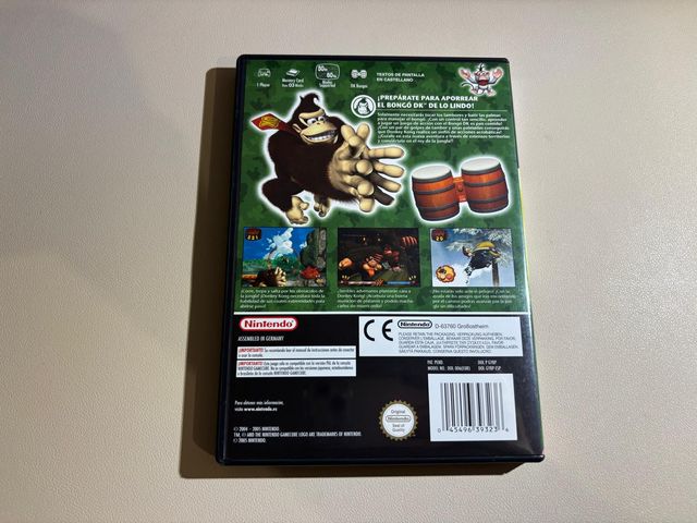 Donkey Kong Jungle Beat GC PAL ESP Completo