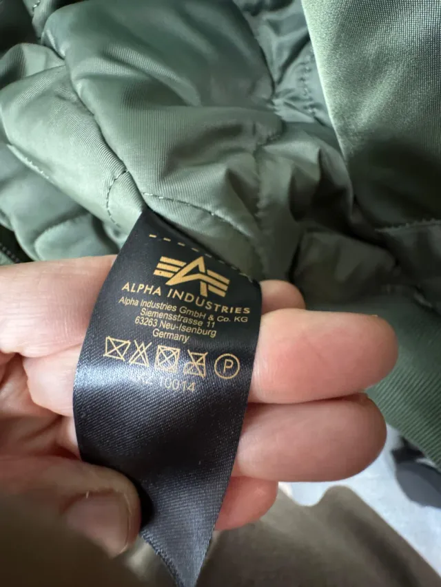 Chaqueta Bomber Alpha Industries Verde Hombre