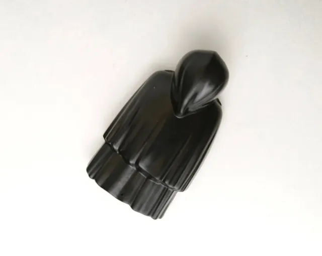 Capa con capucha de color negro de Playmobil