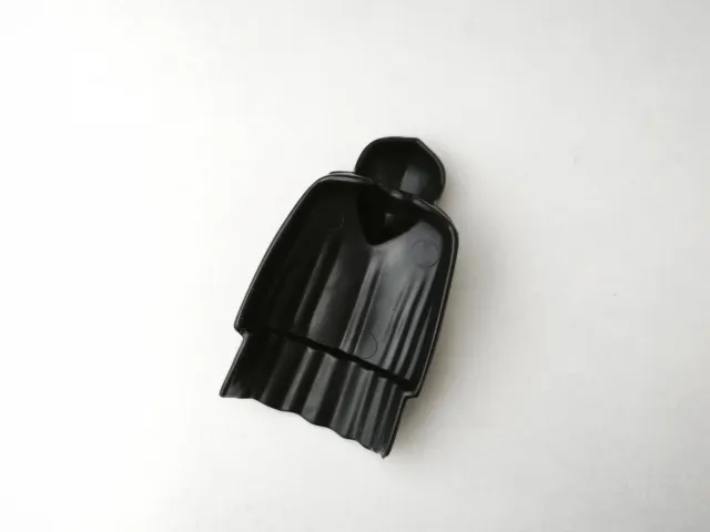 Capa con capucha de color negro de Playmobil