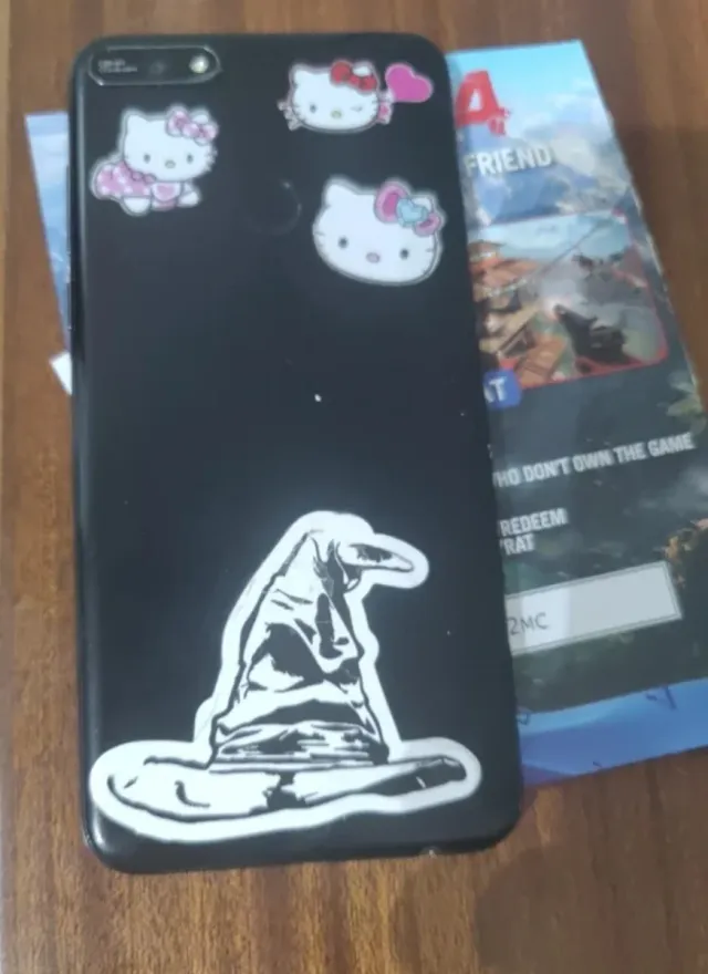 Móvil Huawei Negro Roto