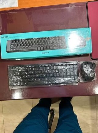 Teclado y Ratón Inalámbricos Logitech