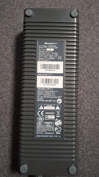 Fuente Alimentación Xbox 360 Microsoft