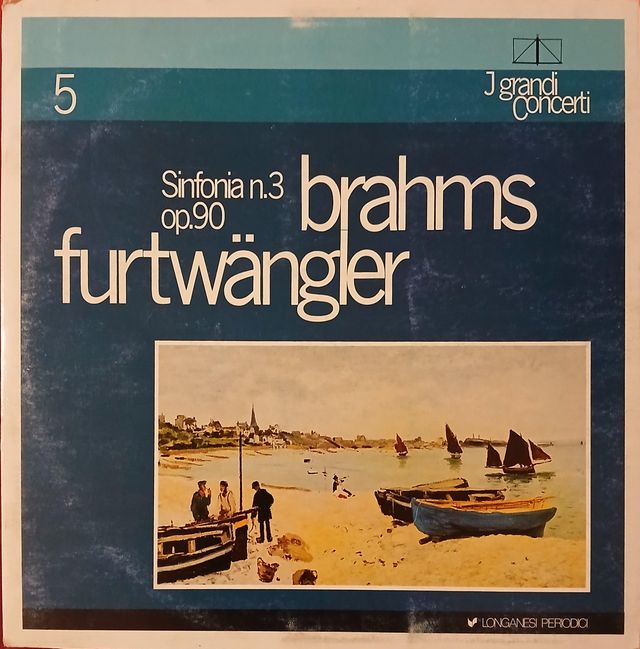 LP Brahms Sinfonía n.3 Furtwängler