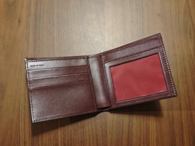 SMYTHSON - Cartera de Piel - Hecha en Italia