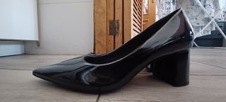 Zapatos de tacón Zara negros talla 38