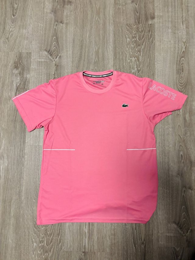 Camiseta Lacoste Rosa Talla M