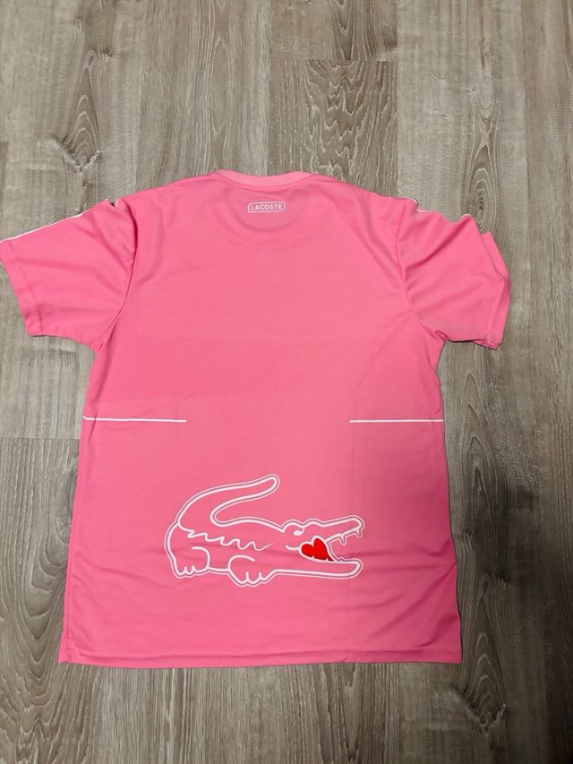 Camiseta Lacoste Rosa Talla M