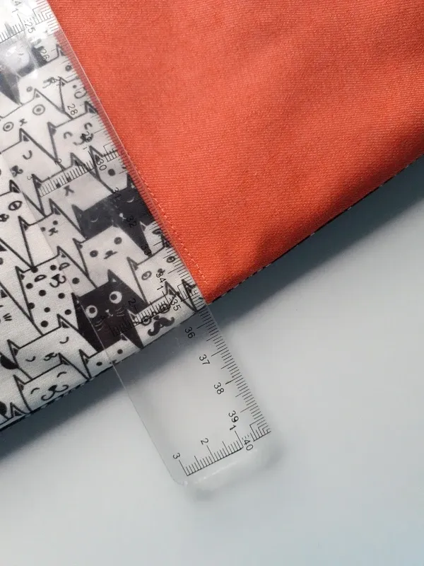 Mochila de cuerdas con estampado de gatos