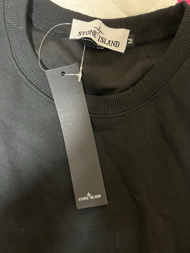 Sudadera Stone Island Negra