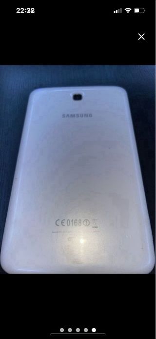 Tablet Samsung Blanca Pantalla Rota