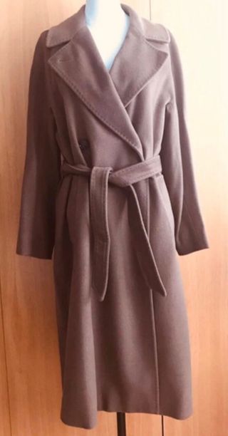 Abrigo largo lana 100% Max Mara