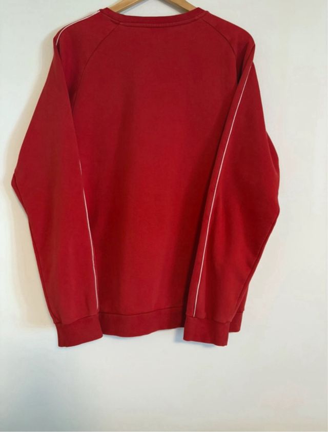 Moletom Adidas Vermelho Tamanho L - Cresta Penn Fusion
