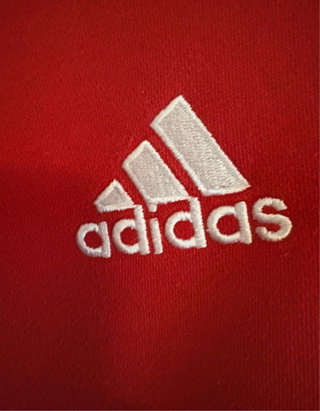 Moletom Adidas Vermelho Tamanho L - Cresta Penn Fusion