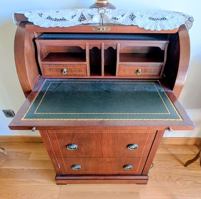 Escritorio Secreter Antiguo 3 Cajones