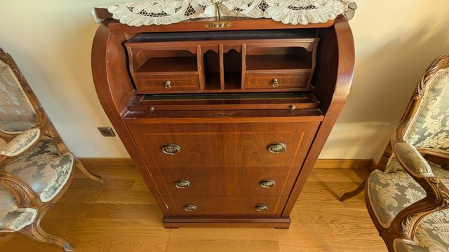 Escritorio Secreter Antiguo 3 Cajones