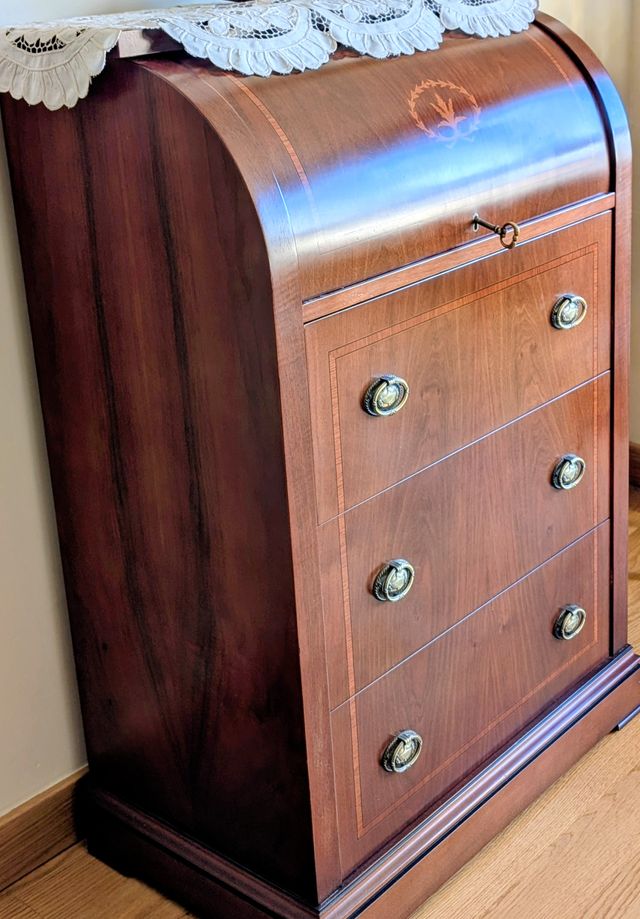 Escritorio Secreter Antiguo 3 Cajones