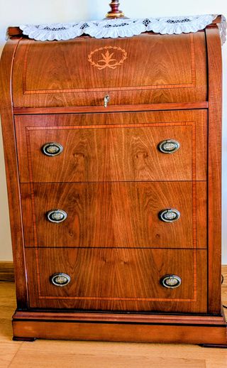 Escritorio Secreter Antiguo 3 Cajones