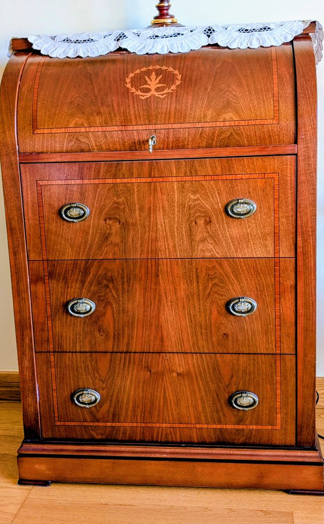 Escritorio Secreter Antiguo 3 Cajones