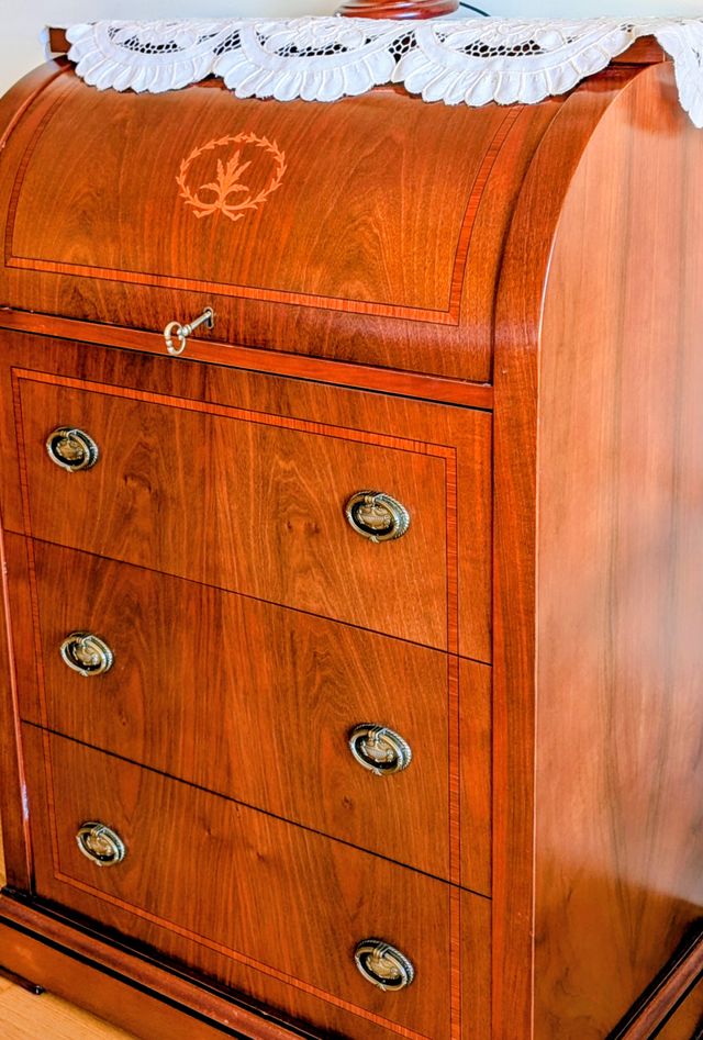 Escritorio Secreter Antiguo 3 Cajones